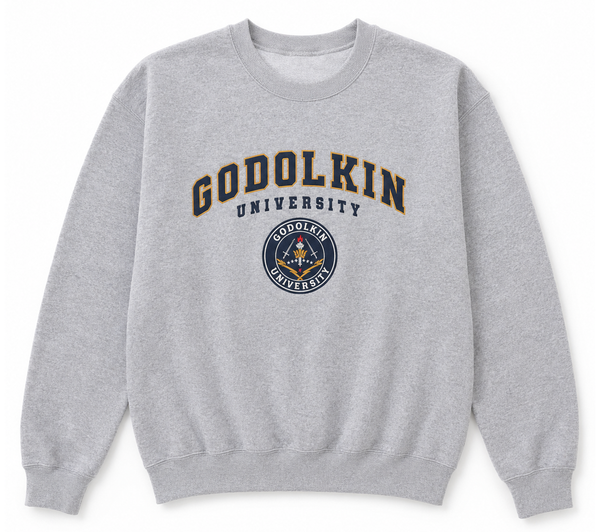 The Boys Godolkin University Crewneck Htr Grey Zvbm2031