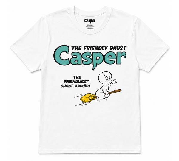 Casper The Friendly Ghost T-Shirt White
