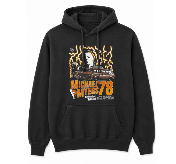 Halloween '78 Wagon Hoodie Black