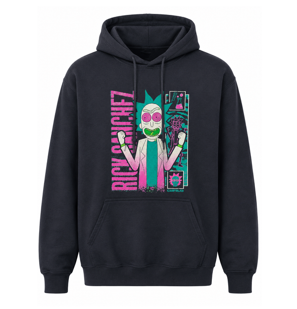 Rick And Morty Rick Sanchez Hoodie Black
