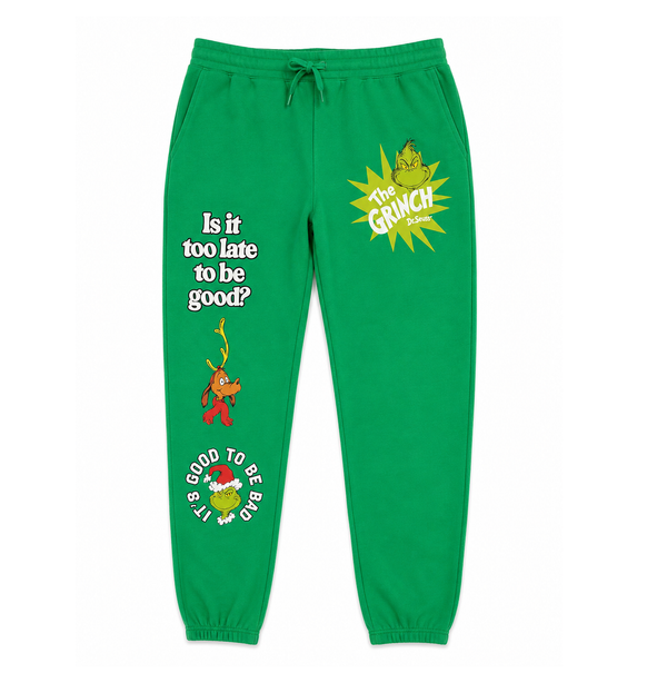 Dr Seuss The Grinch Sweatpants Green