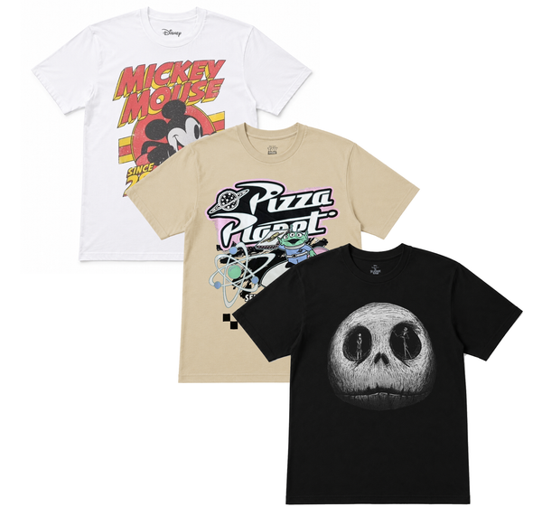 Assorted Disney T-Shirts Multi