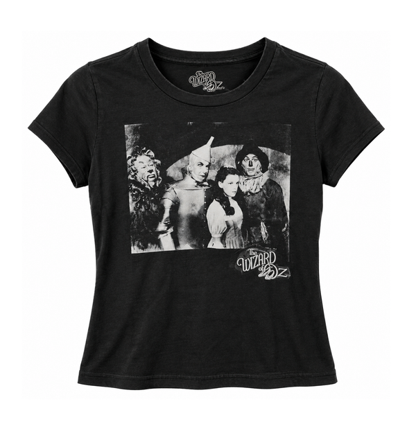 Juniors Wizard Of Oz Photo T-Shirt Grey