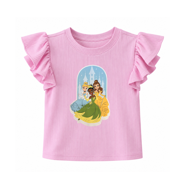 Youth Girls Disney Gala Night T-Shirt Pink