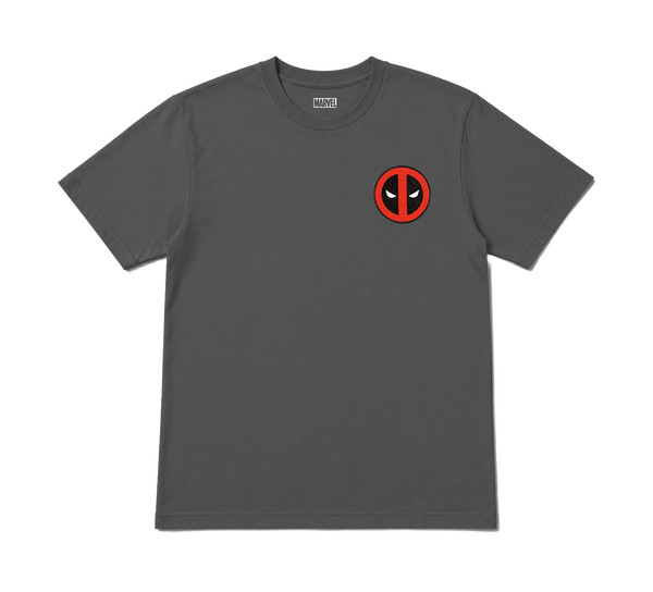 Youth Marvel Deadpool T-Shirt Charcoal
