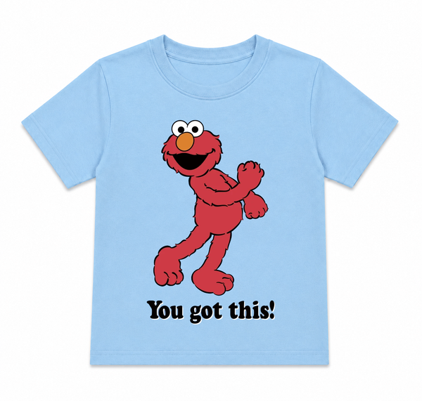 Youth Sesame Street Elmo You Got This T-Shirt Lt Blue