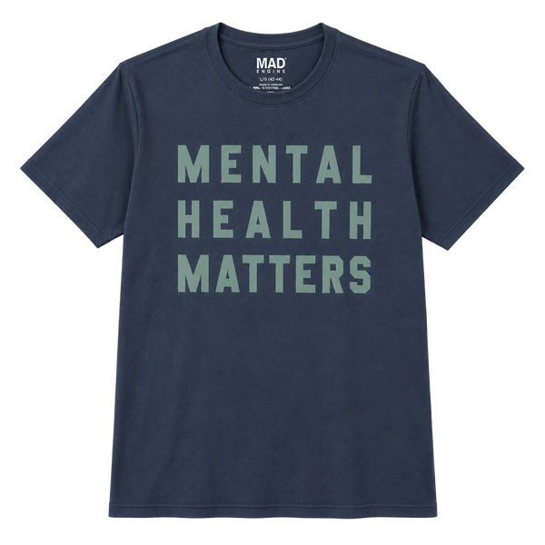 Mental Health Matters T-Shirt Charcaol