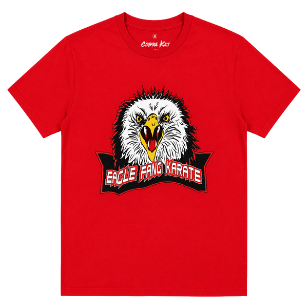 Cobra Kai Eagle Fang Karate T-Shirt Red